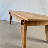 Table basse de salon en chêne
