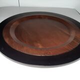 Assiettes de présentation en bois