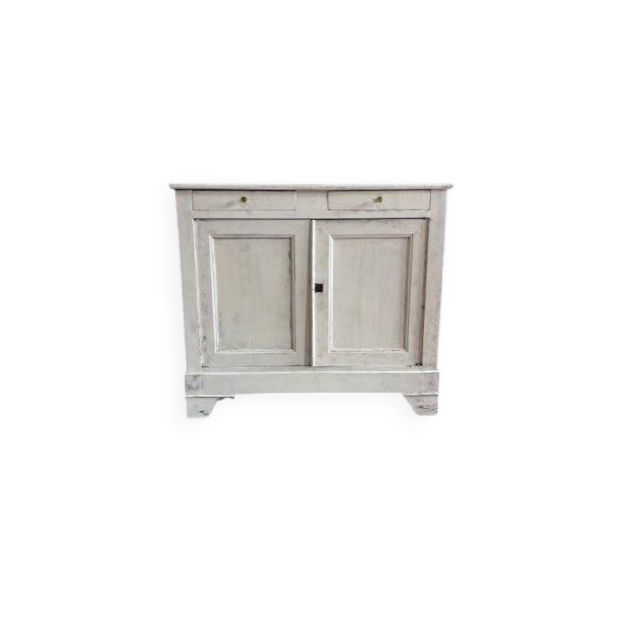 pretty Parisian sideboard with its white patina