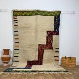 Handmade Moroccan Berber rug 258 X 150 CM