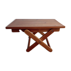 Table basse en pin Pierre Beguet