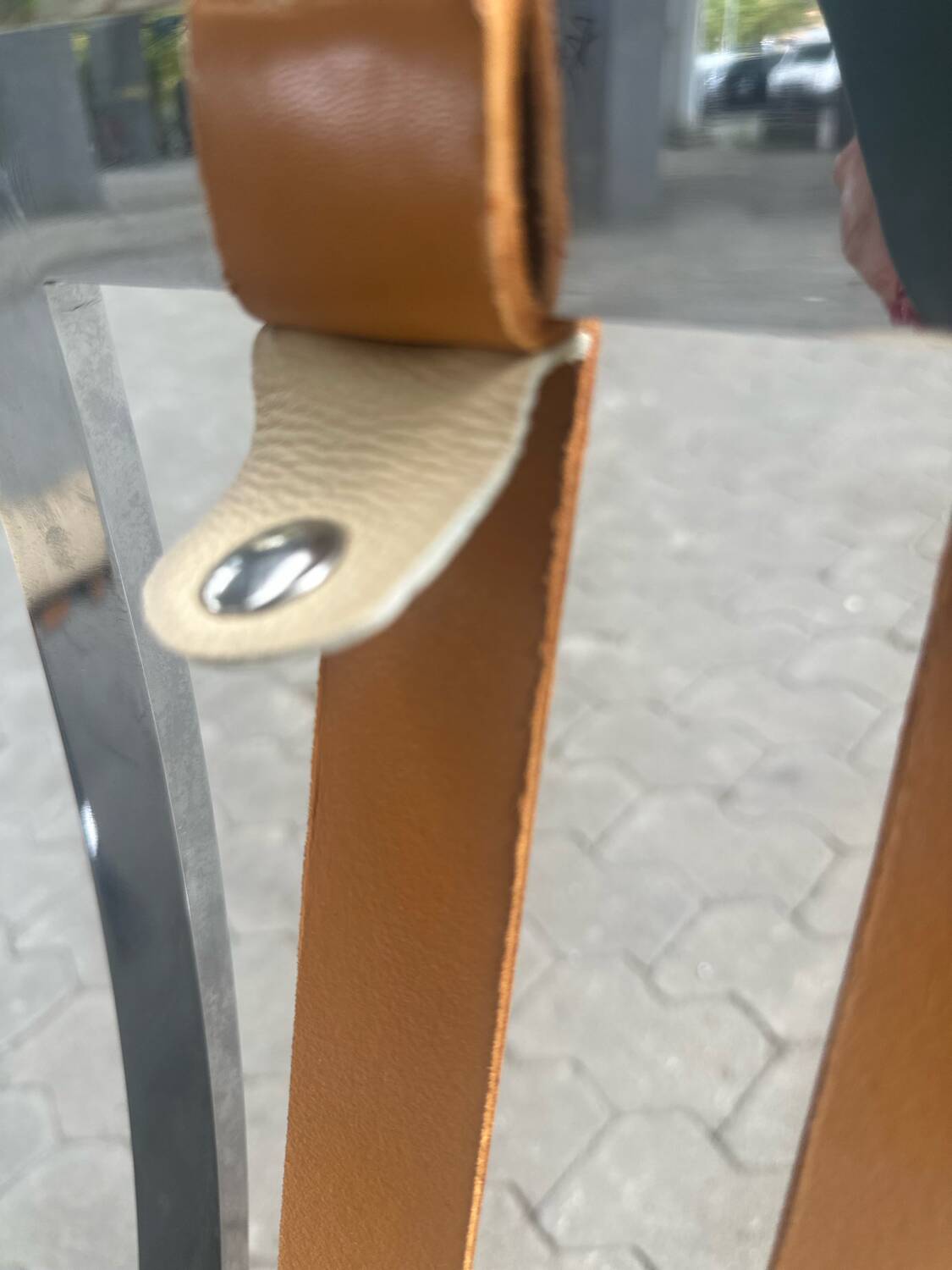 Set of 2 armchairs and ottoman Barcelona-Alivar-80’s