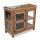 Solid wood glazed sideboard