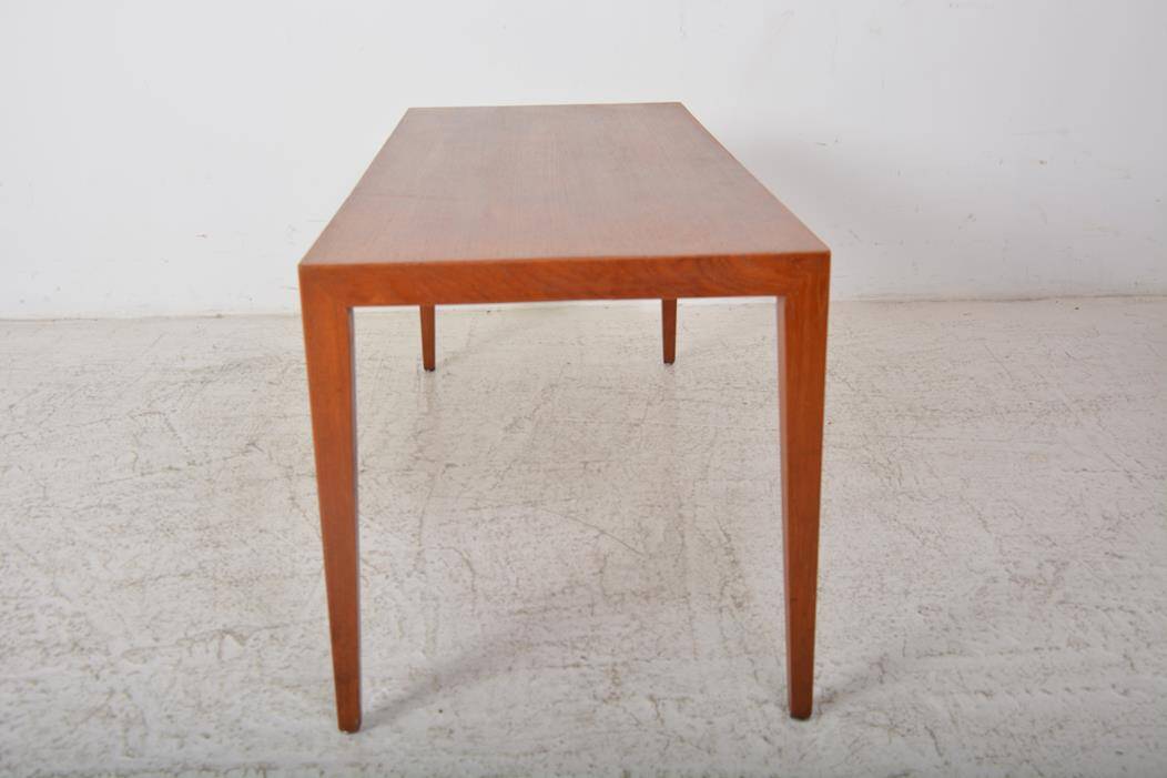 Vintage teak coffee table by Severin Hansen For Haslev Møbelsnedkeri, 1960s