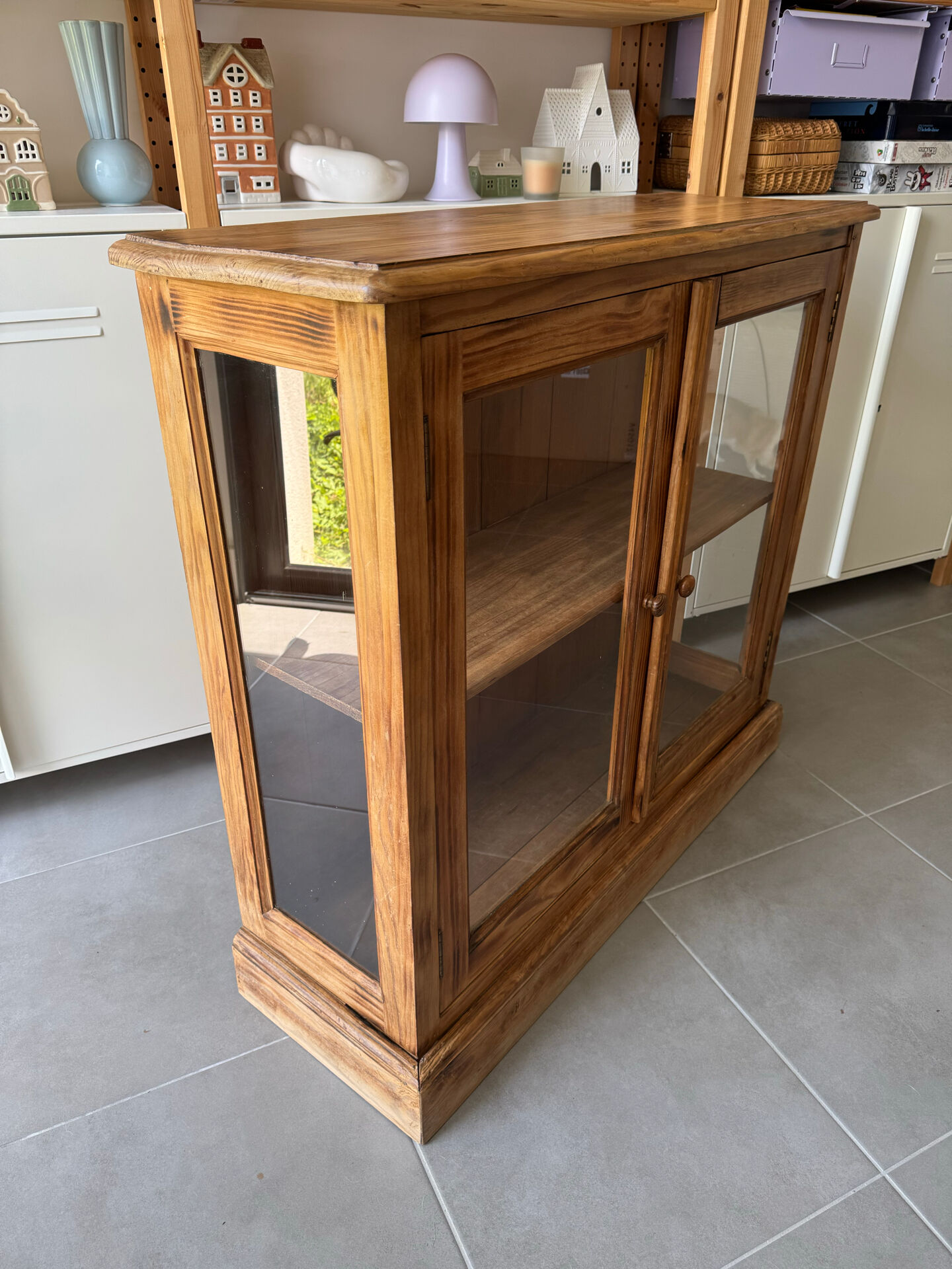 Low display cabinet, vintage sideboard