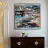 Tableau peinture abstraite