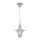 Elegant Art Decò Murano Glass Lantern by Barovier e Toso Pendant Light, 195