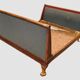 Directoire style bed in walnut Claw base 20th century