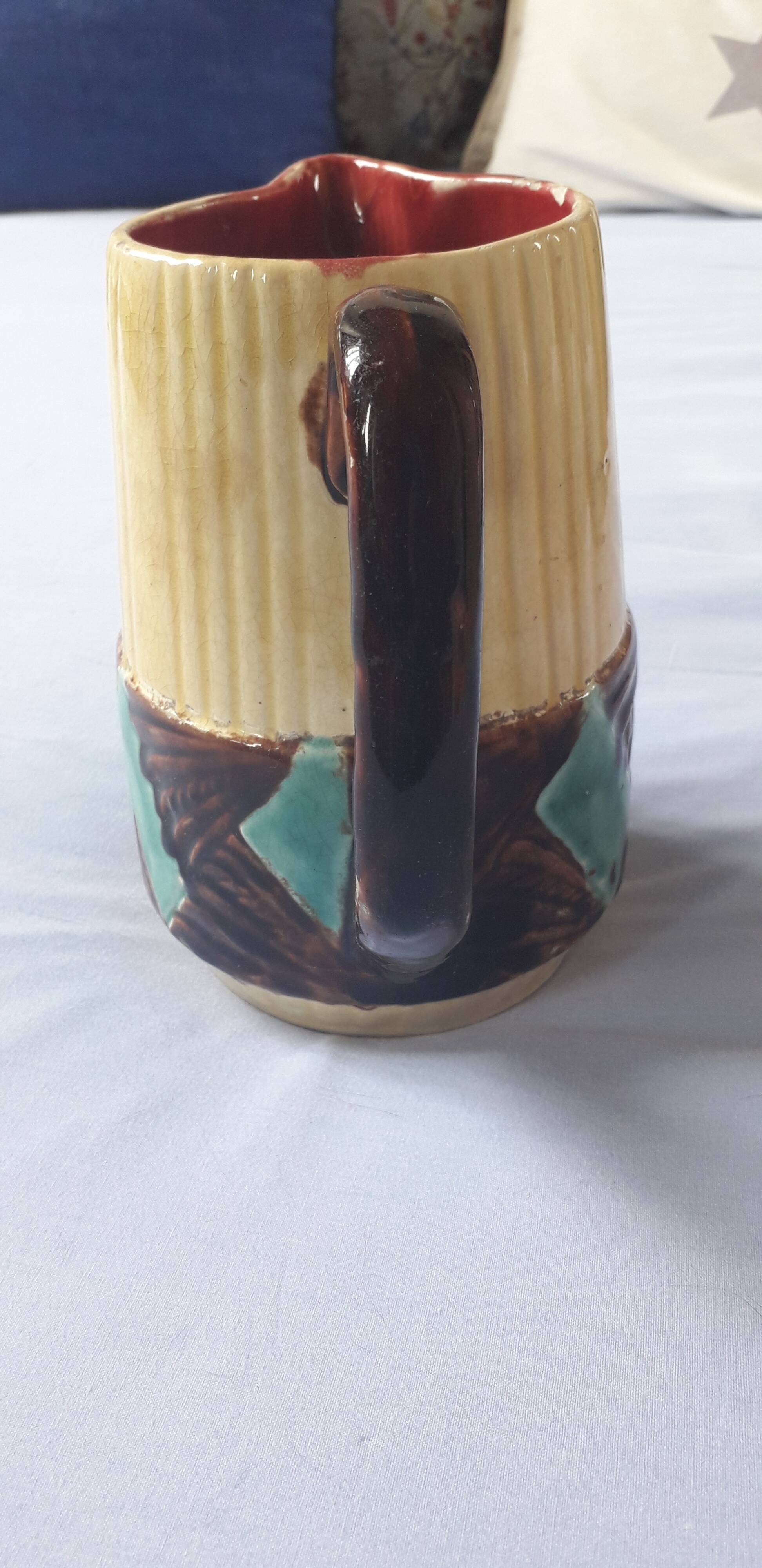 Vintage slip pitcher