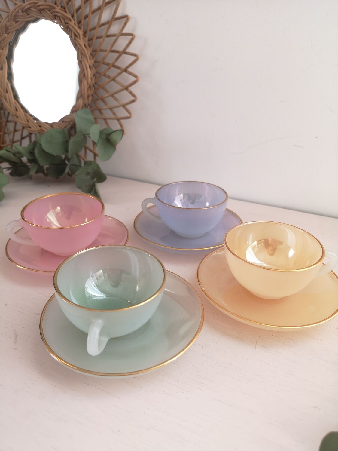 Arcopal Harlequin Cups