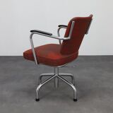 Office Chair with Ottoman by Paul Schuitema for Fana, 1960s