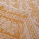 Old canvas damask of linen & silk - soft canvas 144 cm x 115 cm