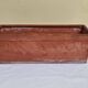 Art deco style terracotta planter, 50 cm