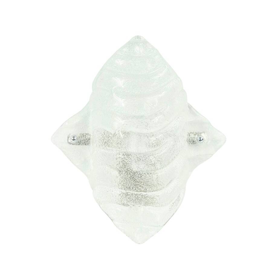Mid Century Murano Glass Wall Light, 1970s