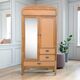 Parisian hotel Art Deco wardrobe 1920, detachable.