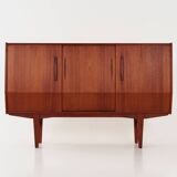Teak highboard, Danish design, 1970s, production: Denmark