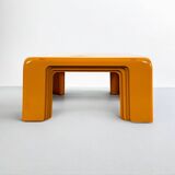 Ensemble de 4 tables Quattro Gatti jaune moutarde par Mario Bellini, C&B Italia