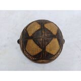 African bowl made of tortoise wood