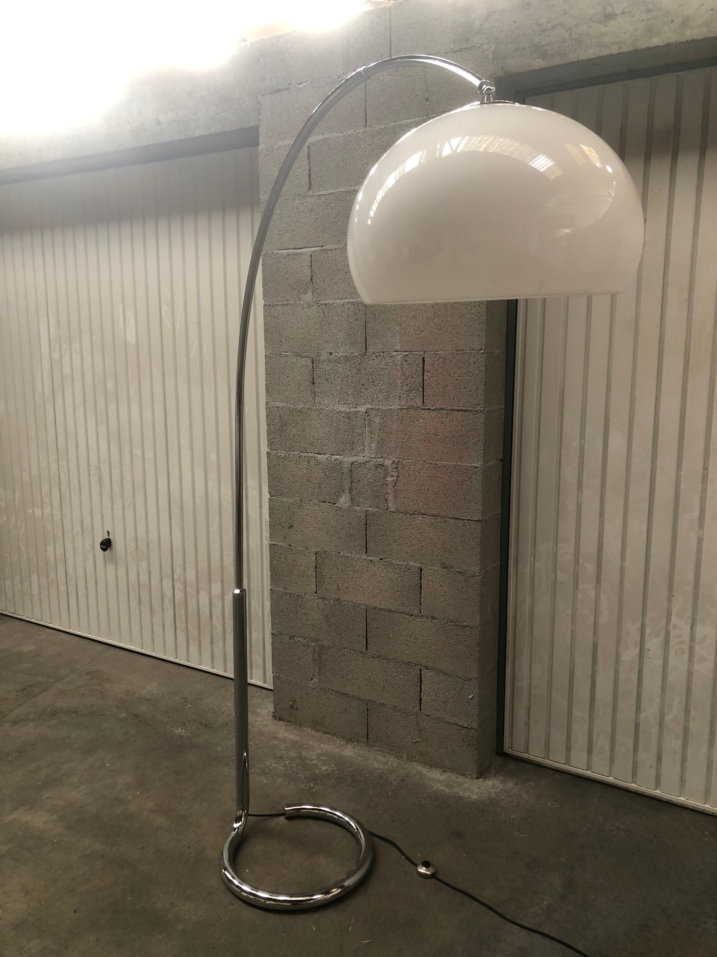Arc Design floor lamp 1970 for Cosack