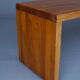 Vintage Scandinavian long pine bench. 1960s