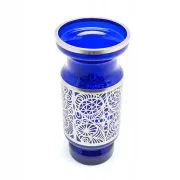 Vase en cobalt H2B Hortensja 1960 Design