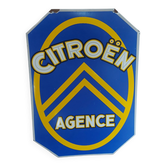 Old Citroën enameled sign