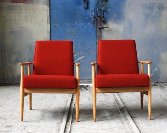 Red vintage from the 60s Chair