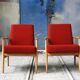 Red vintage from the 60s Chair