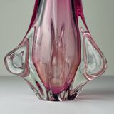Chambord vase in vintage Murano glass by Fratelli Toso, Italy, 1960s.