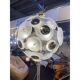 Contemporary Venied-White “Alabastro” Glass Sputnik Chandelier