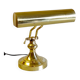 Lampe "piano" articulée en métal doré - mid. XXème