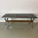 Vintage 1970s coffee table in ceramic, tiles, retro, mid-century