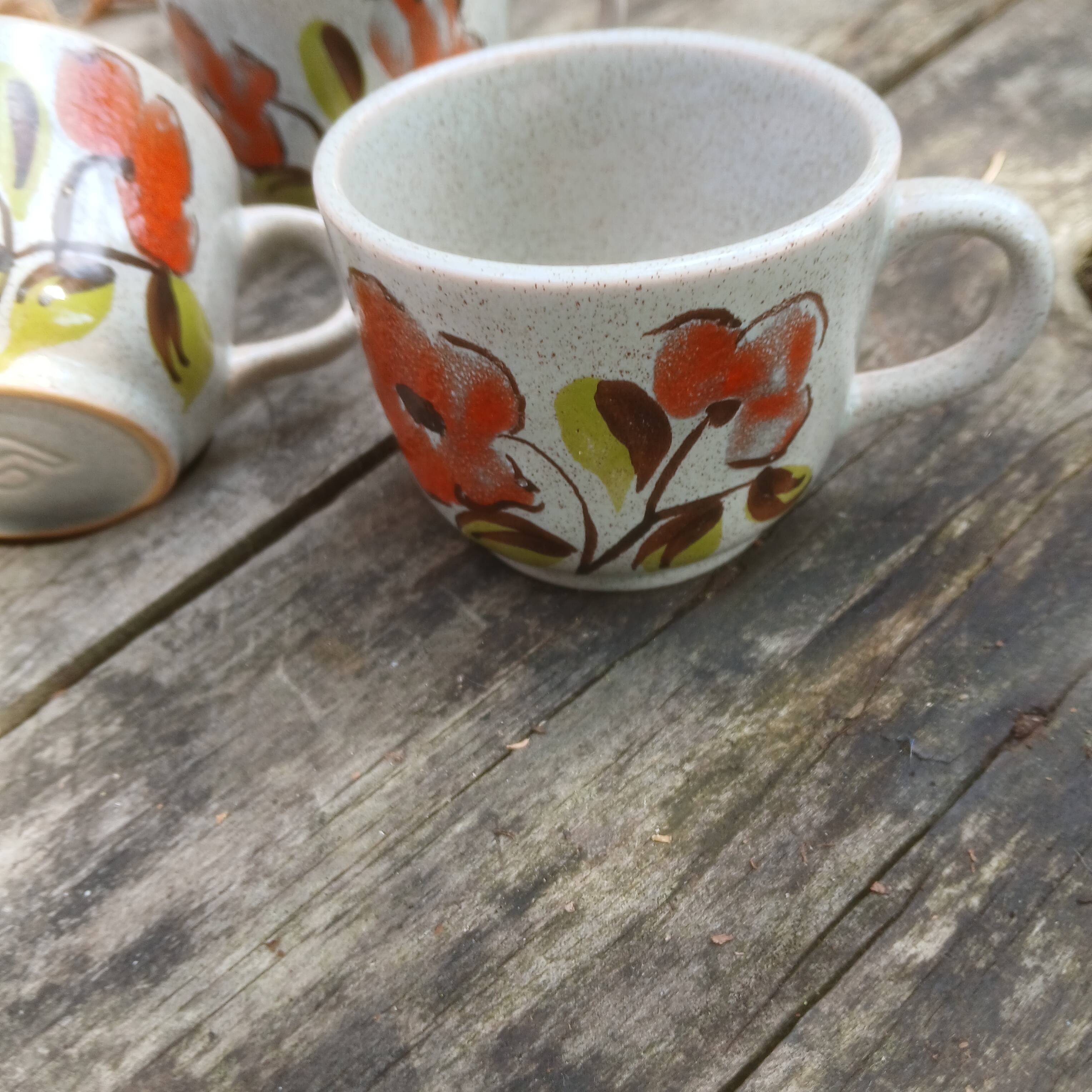Vintage retro coffee set