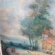 Tableau scène champêtre, style XVIIIème