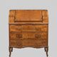 Wooden Desk with 5 Drawers