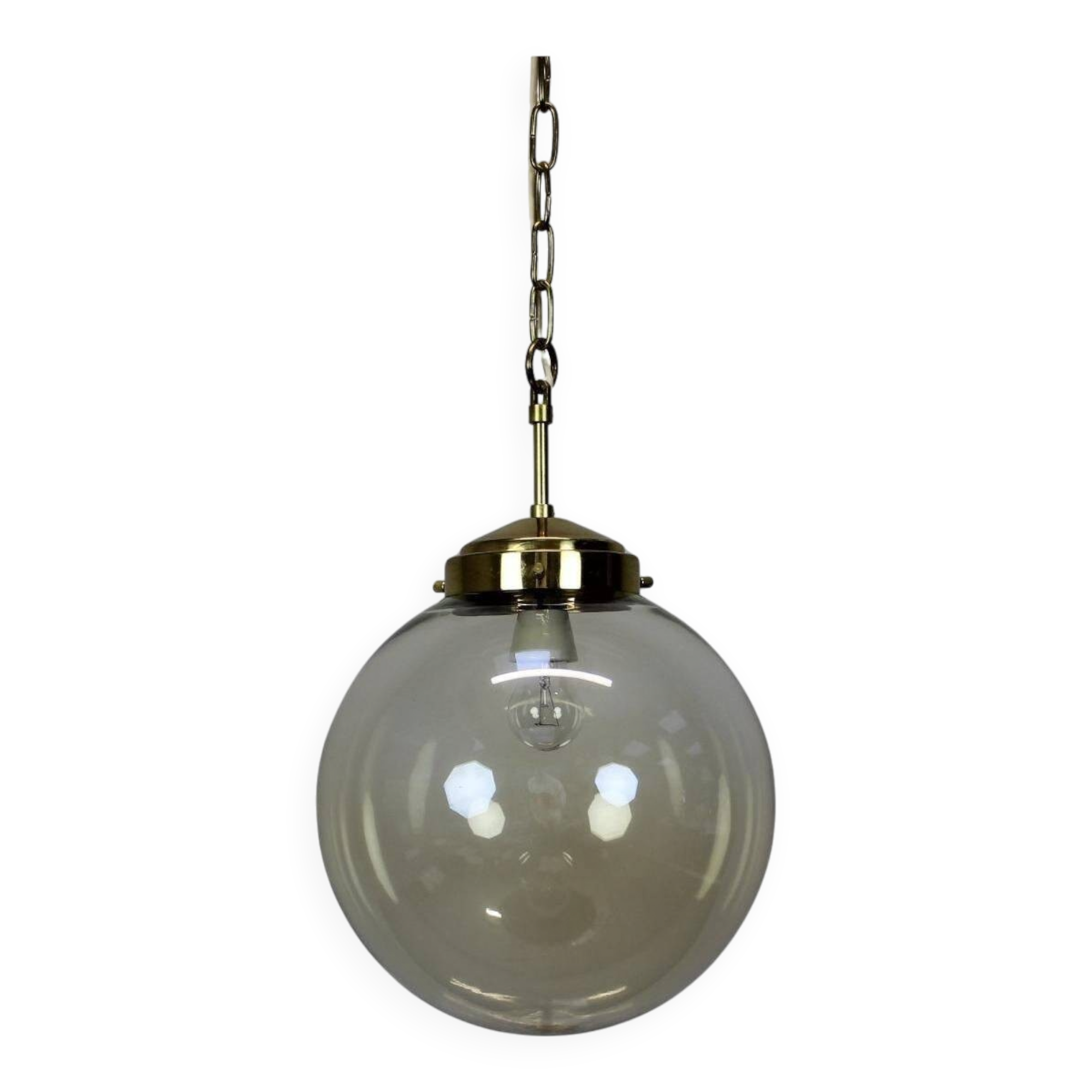 Mid-century Big Pendant by Kamenický Šenov, 1960s, Czechoslovakia