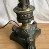 Louis Philippe bronze lamp