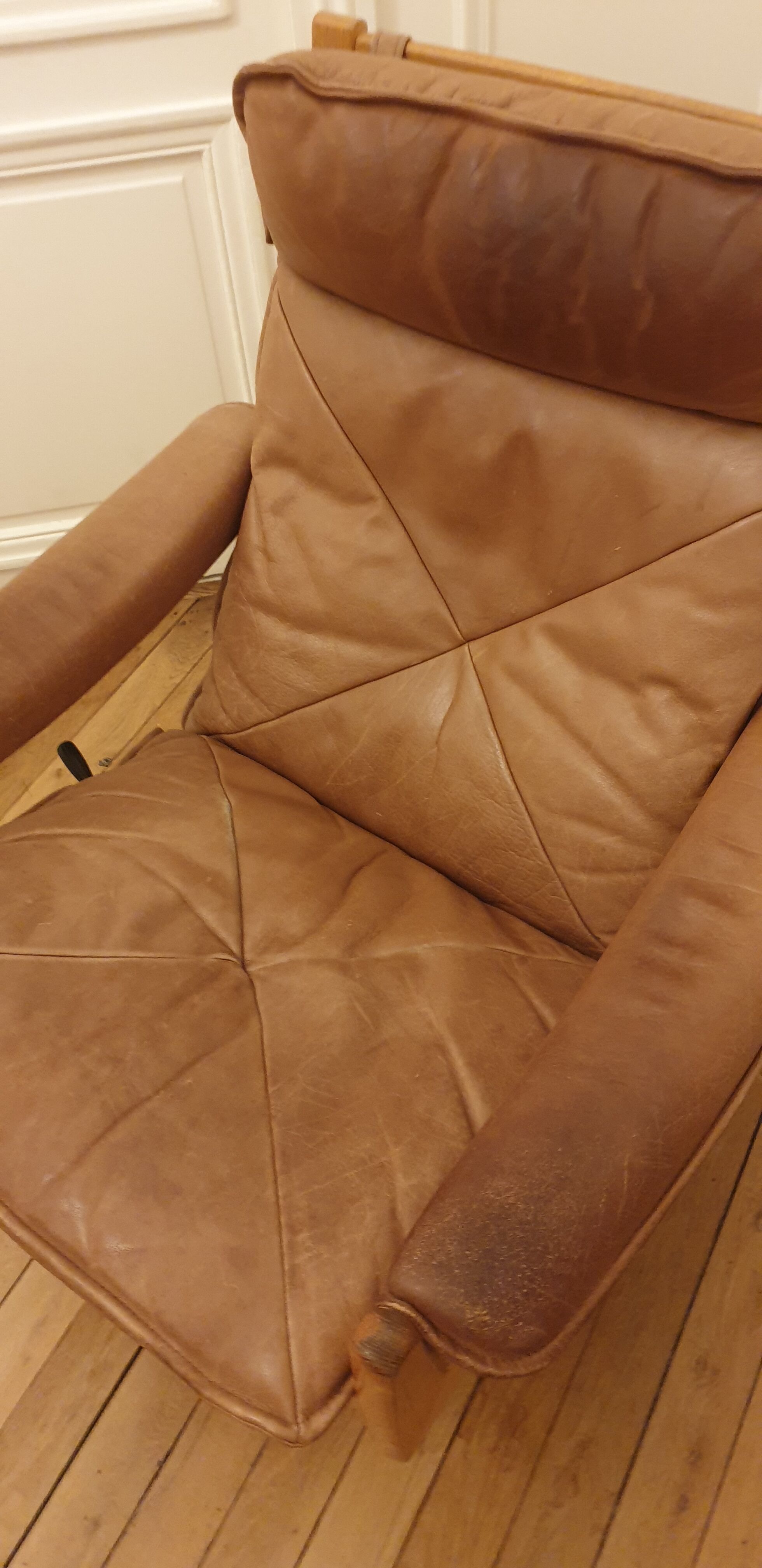 Pair of rotating chairs Selency