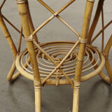 Rattan coffee table