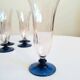 Champagne flutes, Italy, 1970s