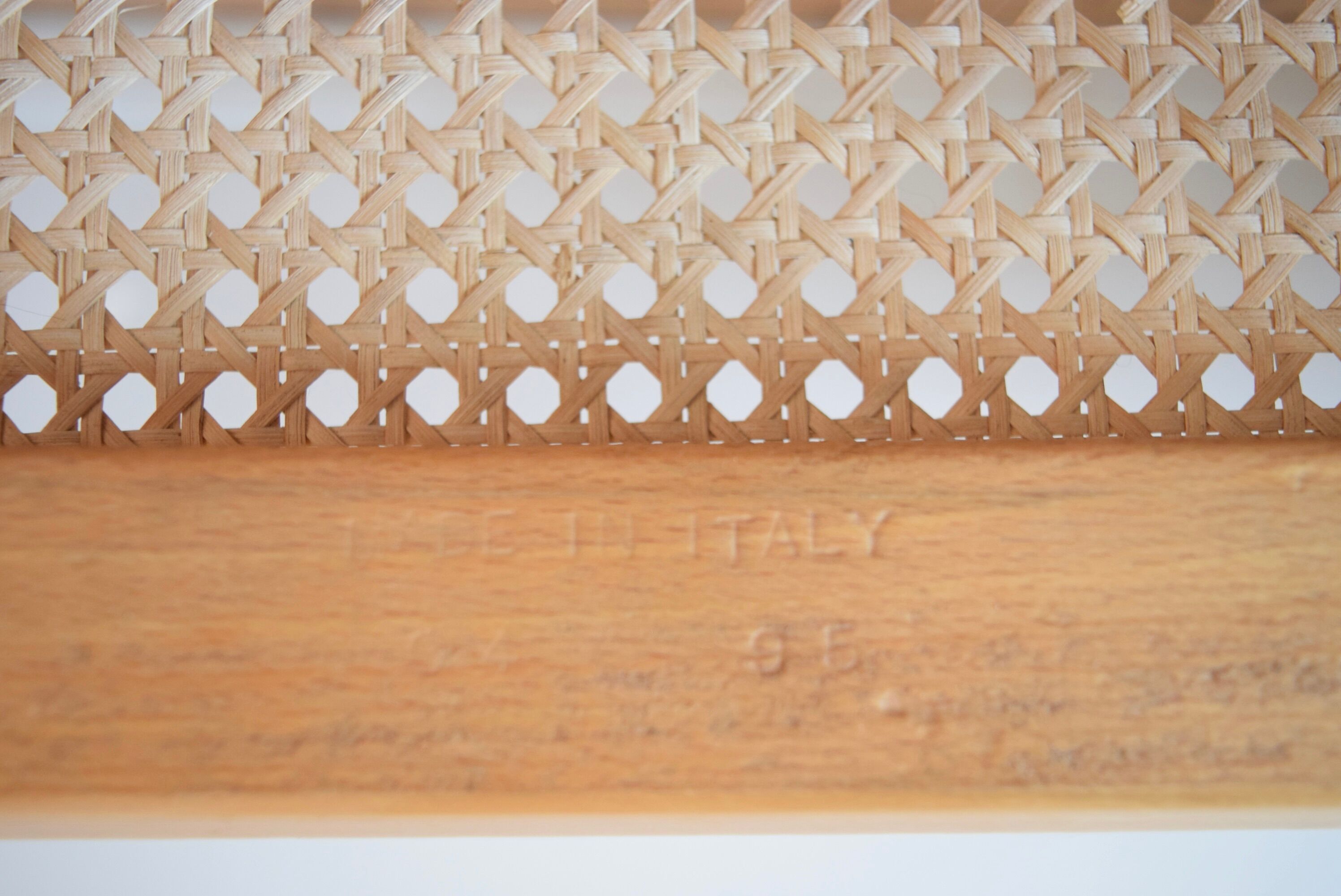 Beech & Cane 'Cesca' chairs by Marcel Breuer