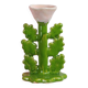 Bougeoir / porte-bijoux en céramique - modèle Pivoine