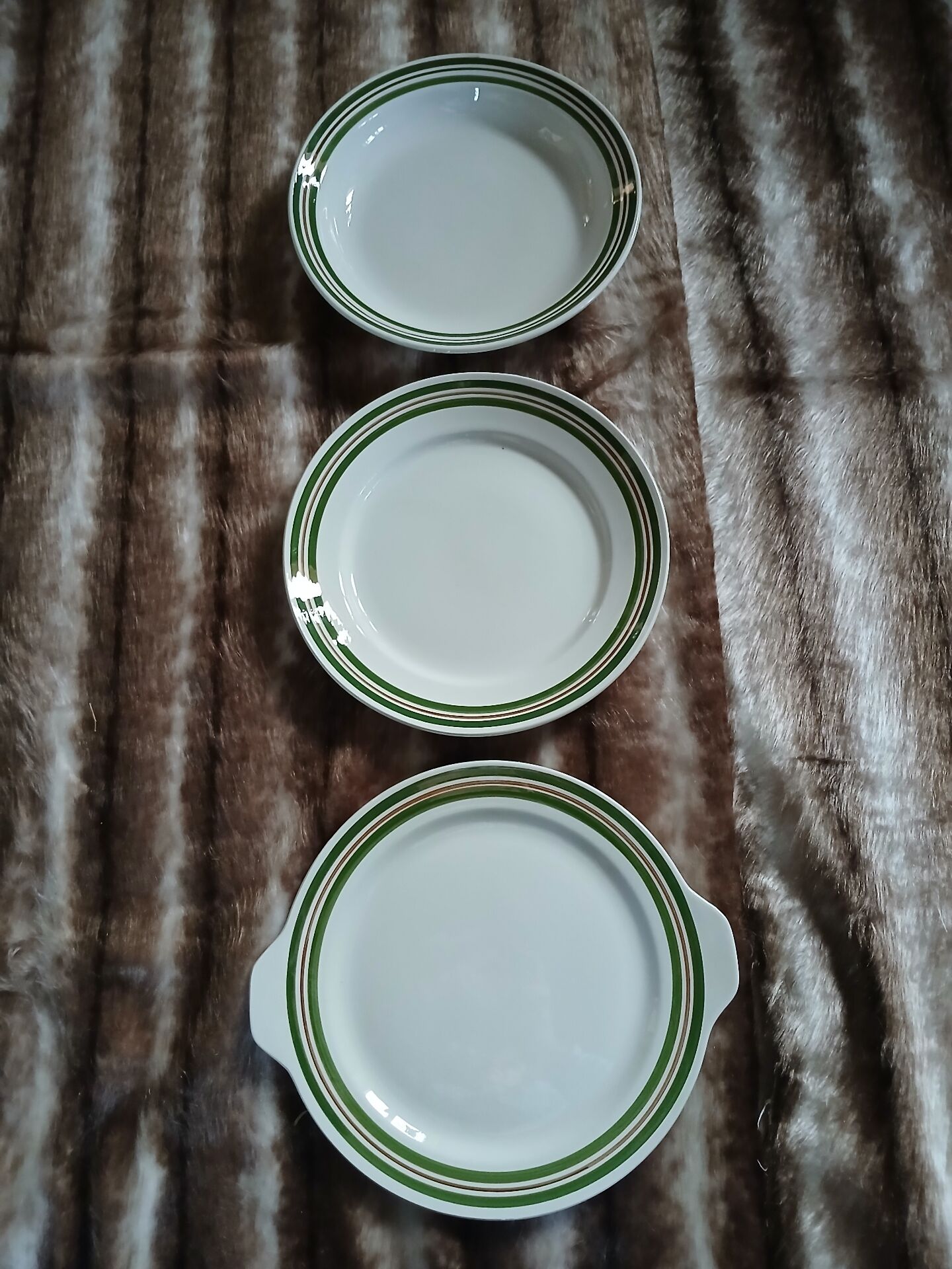 3 plats anciens Moulin des Loups