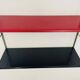 Adjustable wall shelf Mid-Century Modern in brass and metal
