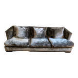 Velvet sofa