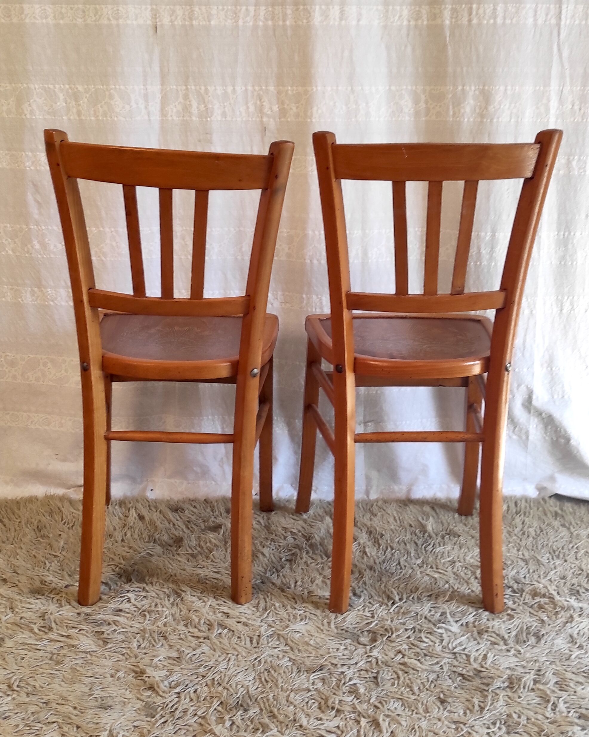 Duo of bistro chairs Luterma – 60s