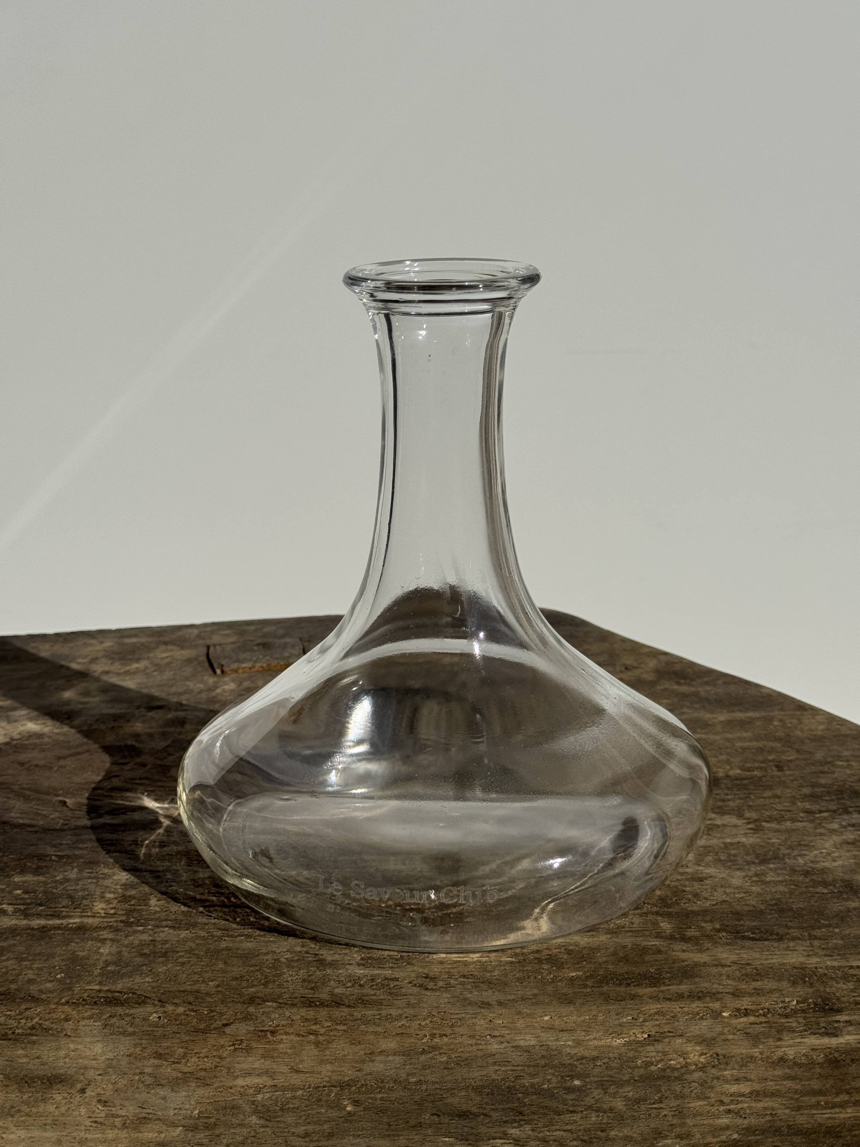 Carafe à décanter vintage à bouchon plat H24
