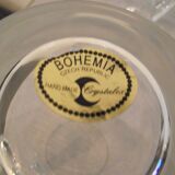 2 bohemian crystal mugs