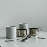 2 small vintage porcelain cups