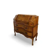 Venetian wood bureau/secretaire made in Italy in th